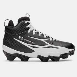 UA Spotlight Hammer Jr. Wide Kids' Football Cleats